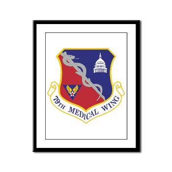 79MW - M01 - 02 - 79th Medical Wing - Framed Panel Print - Click Image to Close