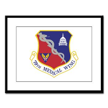 79MW - M01 - 02 - 79th Medical Wing - Large Framed Print - Click Image to Close