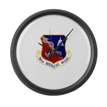 79MW - M01 - 03 - 79th Medical Wing - Large Wall Clock - Click Image to Close