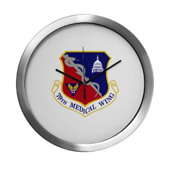79MW - M01 - 03 - 79th Medical Wing - Modern Wall Clock - Click Image to Close