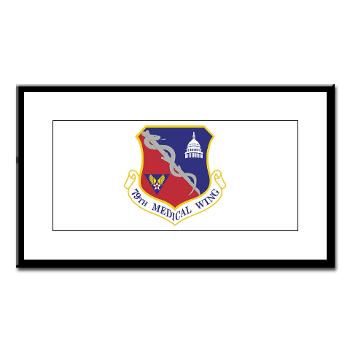 79MW - M01 - 02 - 79th Medical Wing - Small Framed Print