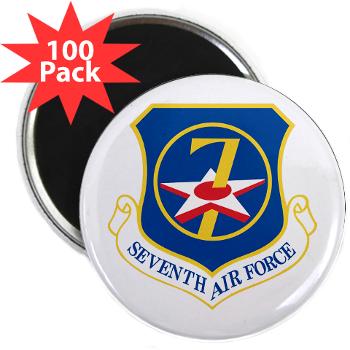 7AF - M01 - 01 - 7th Air Force - 2.25" Magnet (100 pack) - Click Image to Close