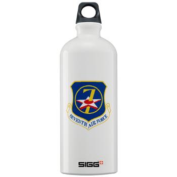 7AF - M01 - 03 - 7th Air Force - Sigg Water Bottle 1.0L - Click Image to Close