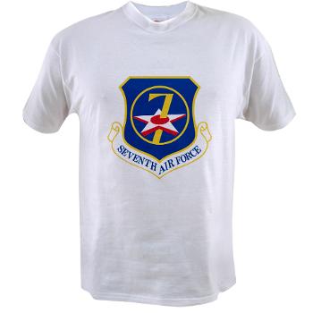 7AF - A01 - 04 - 7th Air Force - Value T-shirt