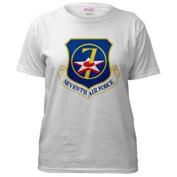 7AF - A01 - 04 - 7th Air Force - Women's T-Shirt