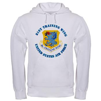 81TW - A01 - 03 - 81st Training Wing with Text - Hooded Sweatshirt