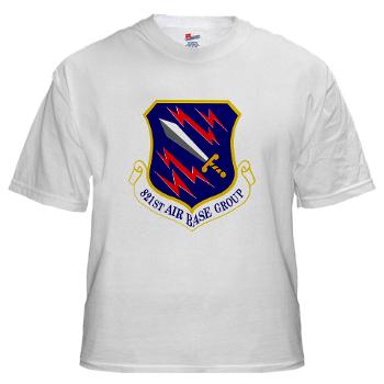 821ABG - A01 - 04 - 821st Air Base Group - White t-Shirt