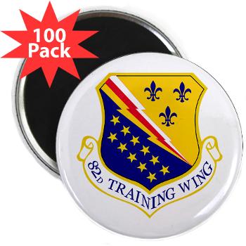 82TW - M01 - 01 - 82nd Training Wing - 2.25" Magnet (100 pack) - Click Image to Close