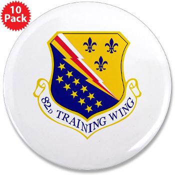 82TW - M01 - 01 - 82nd Training Wing - 3.5" Button (10 pack) - Click Image to Close