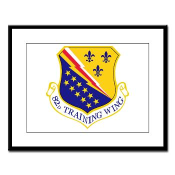82TW - M01 - 02 - 82nd Training Wing - Large Framed Print