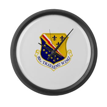 82TW - M01 - 03 - 82nd Training Wing - Large Wall Clock - Click Image to Close