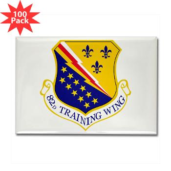 82TW - M01 - 01 - 82nd Training Wing - Rectangle Magnet (100 pack) - Click Image to Close