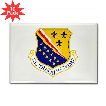 82TW - M01 - 01 - 82nd Training Wing - Rectangle Magnet (10 pack)