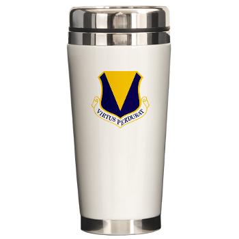 86AW - M01 - 03 - 86th Airlift Wing - Ceramic Travel Mug - Click Image to Close