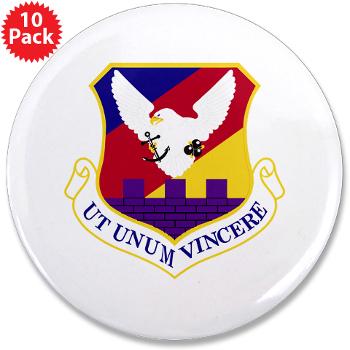 87ABW - M01 - 01 - 87th Air Base Wing - 3.5" Button (10 pack)