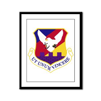 87ABW - M01 - 02 - 87th Air Base Wing - Framed Panel Print