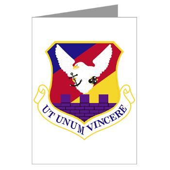 87ABW - M01 - 02 - 87th Air Base Wing - Greeting Cards (Pk of 10) - Click Image to Close