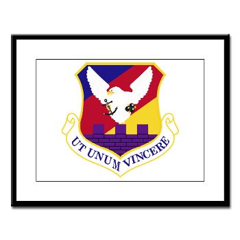 87ABW - M01 - 02 - 87th Air Base Wing - Large Framed Print - Click Image to Close