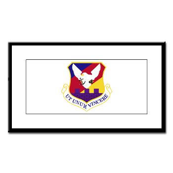 87ABW - M01 - 02 - 87th Air Base Wing - Small Framed Print