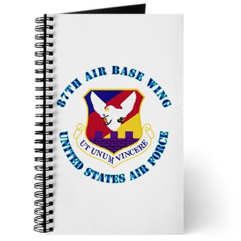 87ABW - M01 - 02 - 87th Air Base Wing with Text - Journal - Click Image to Close