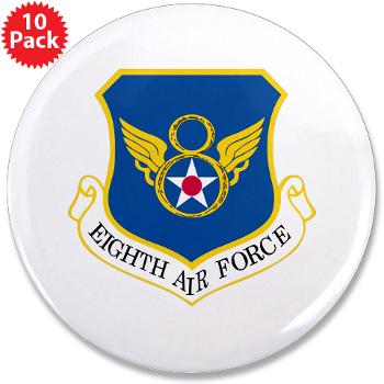 8EAF - M01 - 01 - Eighth Air Force - 3.5" Button (10 pack)