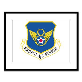 8EAF - M01 - 02 - Eighth Air Force - Large Framed Print - Click Image to Close