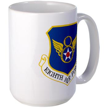 8EAF - M01 - 03 - Eighth Air Force - Large Mug - Click Image to Close