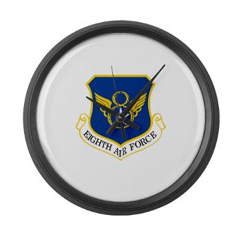 8EAF - M01 - 03 - Eighth Air Force - Large Wall Clock - Click Image to Close