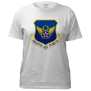 8EAF - A01 - 04 - Eighth Air Force - Women's T-Shirt