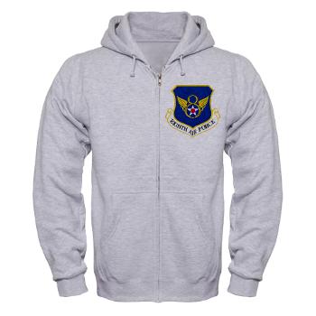 8EAF - A01 - 03 - Eighth Air Force - Zip Hoodie - Click Image to Close