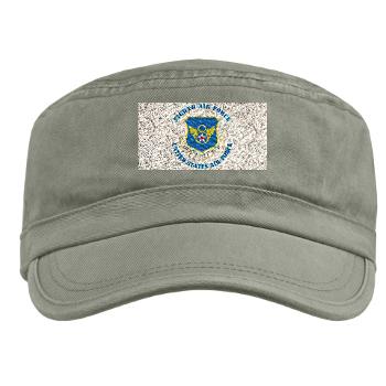 8EAF - A01 - 01 - Eighth Air Force with Text - Military Cap