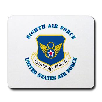8EAF - M01 - 03 - Eighth Air Force with Text - Mousepad