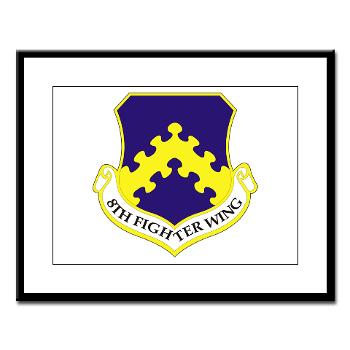 8FW - M01 - 02 - 8th Fighter Wing - Large Framed Print - Click Image to Close