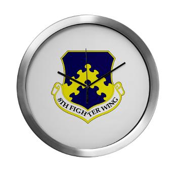 8FW - M01 - 03 - 8th Fighter Wing - Modern Wall Clock