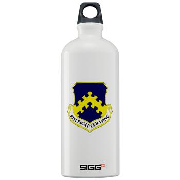 8FW - M01 - 03 - 8th Fighter Wing - Sigg Water Bottle 1.0L