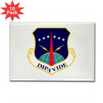 90MW - M01 - 01 - 90th Missile Wing - Rectangle Magnet (10 pack) - Click Image to Close