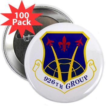 926G - M01 - 01 - 926th Group - 2.25" Button (100 pack)