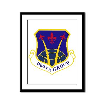 926G - M01 - 02 - 926th Group - Framed Panel Print - Click Image to Close