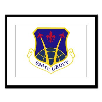 926G - M01 - 02 - 926th Group - Large Framed Print - Click Image to Close