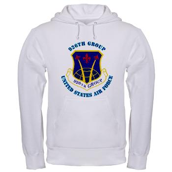 926G - A01 - 03 - 926th Group with Text - Hooded Sweatshirt