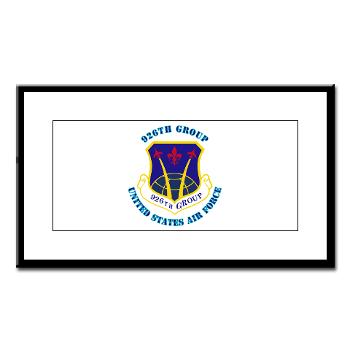 926G - M01 - 02 - 926th Group with Text - Small Framed Print