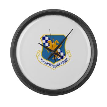 931ARG - M01 - 03 - 931st Air Refueling Group - Large Wall Clock - Click Image to Close