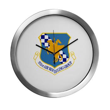 931ARG - M01 - 03 - 931st Air Refueling Group - Modern Wall Clock - Click Image to Close