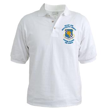 931ARG - A01 - 04 - 931st Air Refueling Group with Text - Golf Shirt
