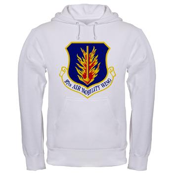 97AMW - A01 - 03 - 97th Air Mobility Wing - Hooded Sweatshir - Click Image to Close