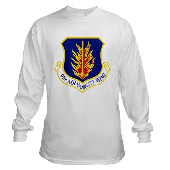 97AMW - A01 - 03 - 97th Air Mobility Wing - Long Sleeve T-Shirt - Click Image to Close