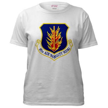 97AMW - A01 - 04 - 97th Air Mobility Wing - Women's T-Shirt