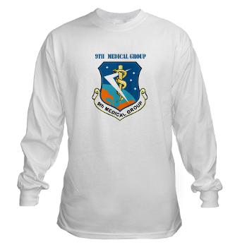 9MG - A01 - 03 - 9th Medical Group With Text - Long Sleeve T-Shirt