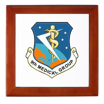 9MG - M01 - 03 - 9th Medical Group - Keepsake Box