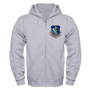 9MG - A01 - 03 - 9th Medical Group - Zip Hoodie - Click Image to Close